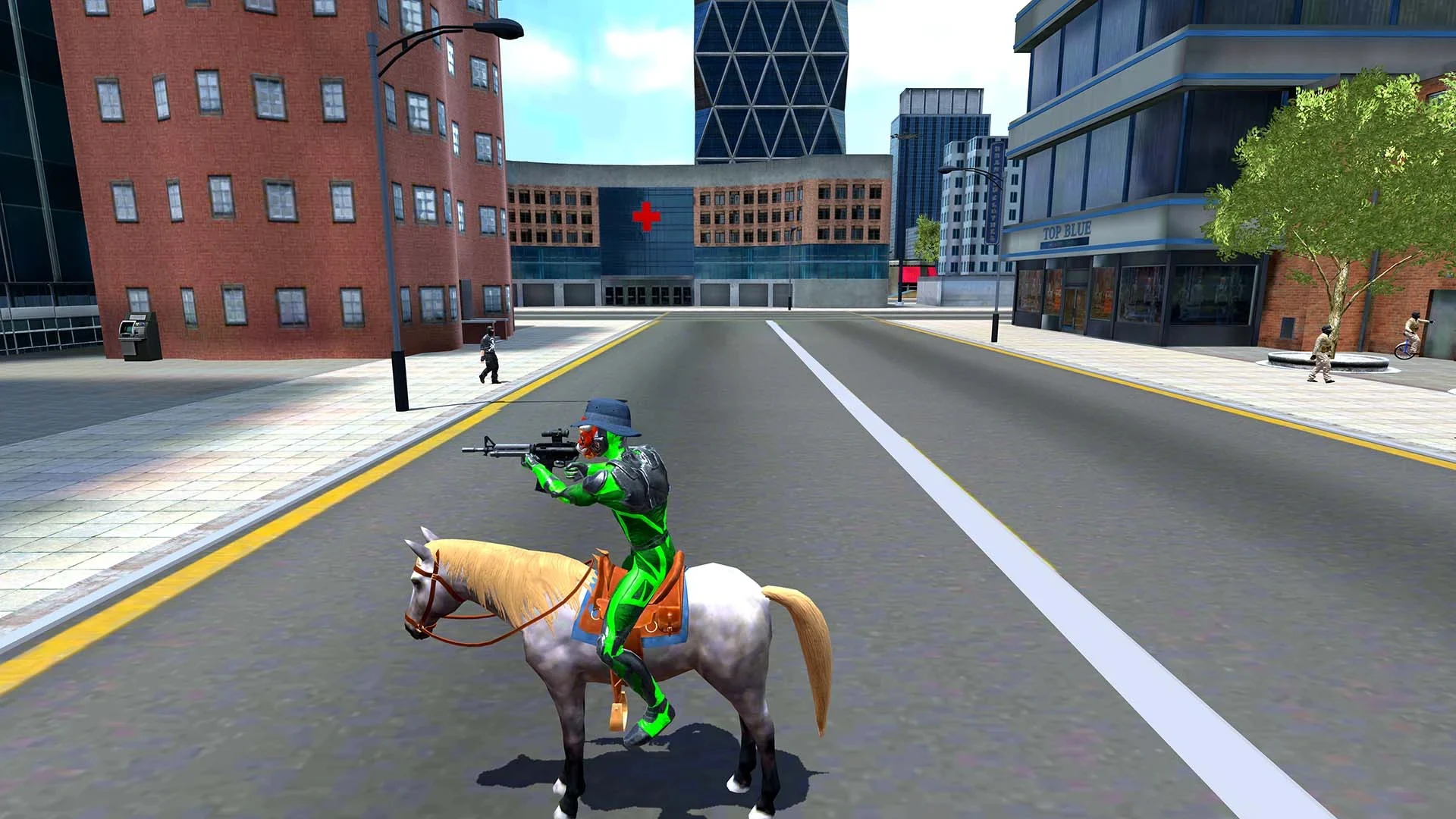 Rope Frog Ninja Hero Car Vegas screenshot